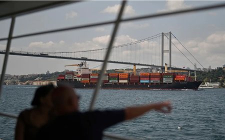 Turkish-Flagged Tanker Hit by Drone in Ukraine, Ship Catches Fire