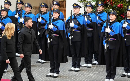 Zelenskyy in Rome: 'No Land for Peace' Stance Reaffirmed with Meloni and Pope