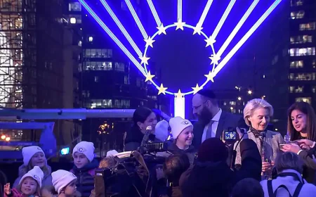 Von der Leyen warns of 'revived evil' amid rising antisemitism