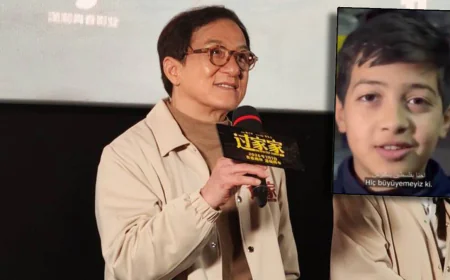 Jackie Chan moved to tears by Gaza: Children do not grow up here