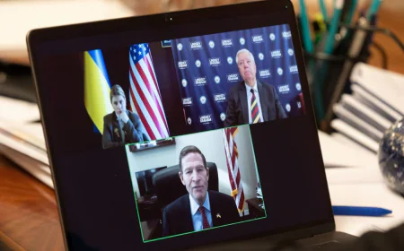 Zelenskyy holds strategic security summit with U.S. Senators