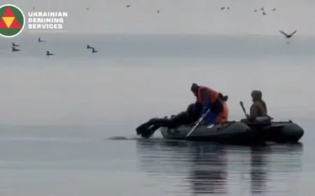 Vitaliy Kim shares video of Mykolaiv port underwater demining