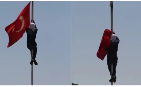 Attack on Turkish flag in Nusaybin sparks national outrage