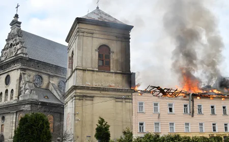 Russia launches massive drone attack on Ukraine, killing at least 7